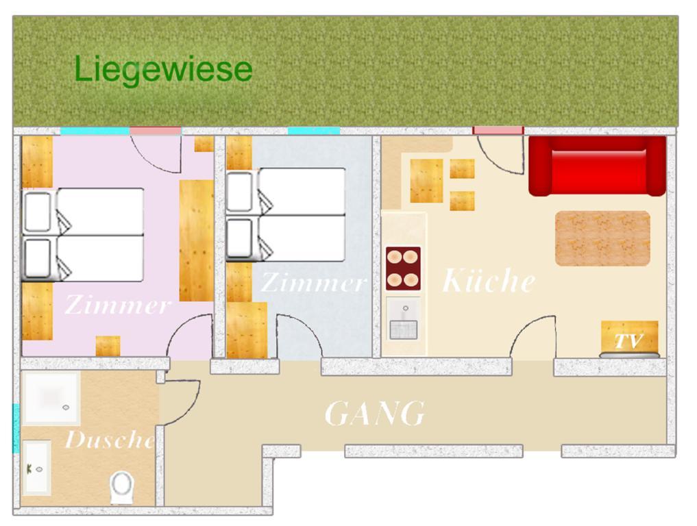 Apartment Kreidl Hippach Exteriör bild